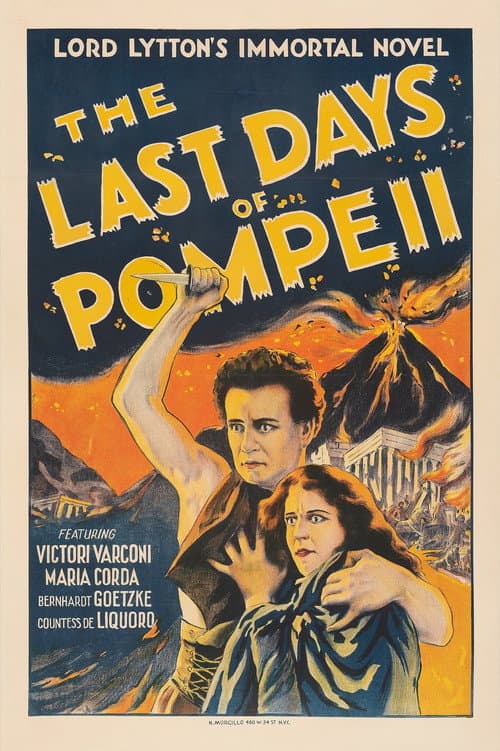 Gli ultimi giorni di Pompei (1926) movie poster