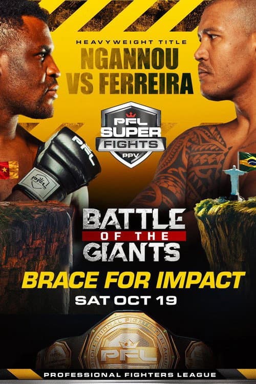 ملصق فيلم PFL Super Fights: Battle of the Giants (2024)