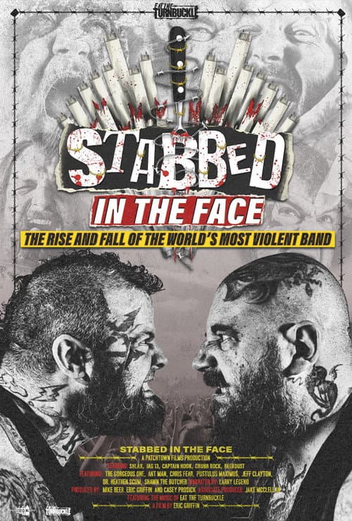 ملصق فيلم Stabbed in the Face: The Rise and Fall of the World's Most Violent Band (2025)