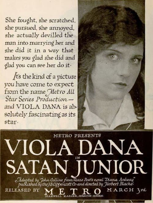 ملصق فيلم Satan Junior (1919)