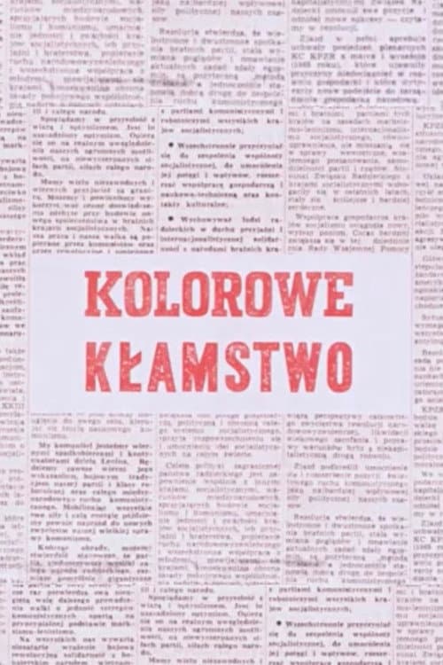 Kolorowe kłamstwo (1966) movie poster