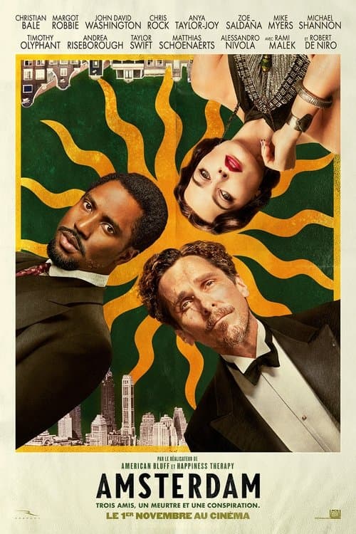 Affiche du film Amsterdam (2022)