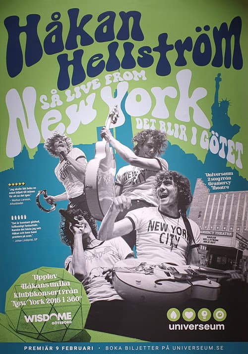 ملصق فيلم Håkan Hellström - New York 2016 (2024)