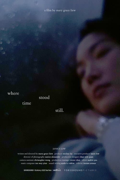 ملصق فيلم where time stood still (2022)