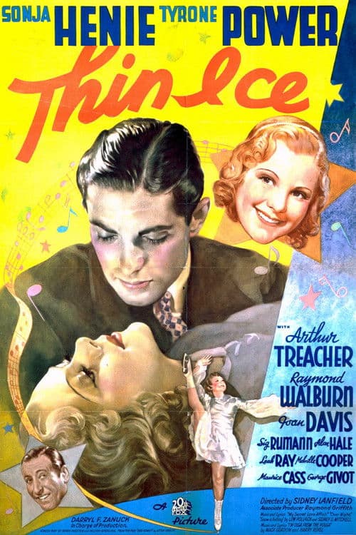 ملصق فيلم Thin Ice (1937)