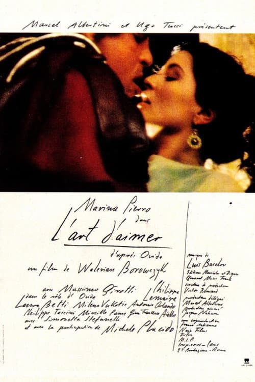 Affiche du film Ars amandi (1983)