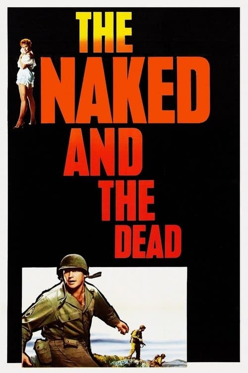 ملصق فيلم The Naked and the Dead (1958)