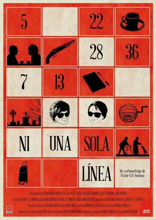 Affiche du film Ni una sola línea (2017)