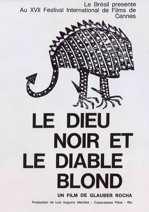 Affiche du film Deus e o Diabo na Terra do Sol (1964)