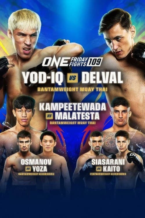 Affiche du film ONE Friday Fights 109: Yod-IQ vs. Delval (2025)