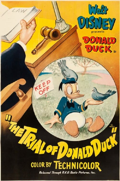 ملصق فيلم The Trial of Donald Duck (1948)