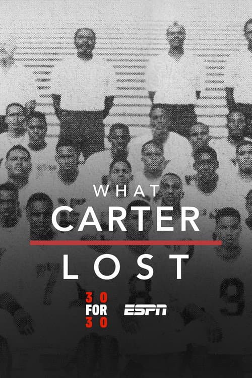 Affiche du film What Carter Lost (2017)