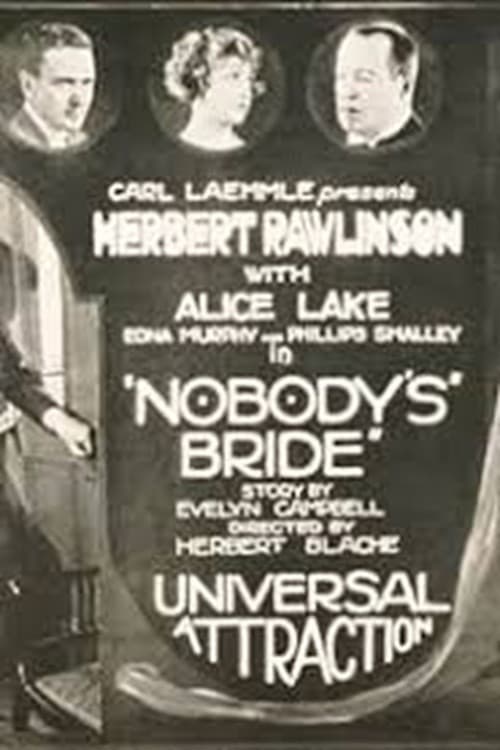 Nobody's Bride (1923) movie poster