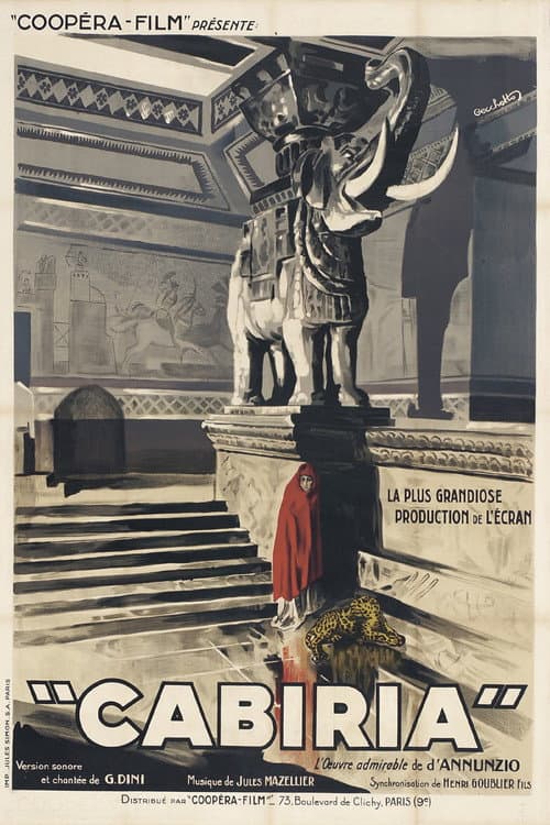 Affiche du film Cabiria (1914)