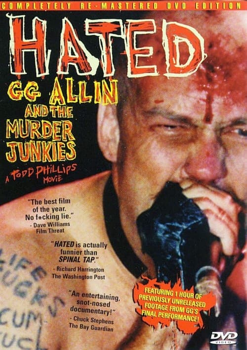Hated: GG Allin and The Murder Junkies (1993) movie poster