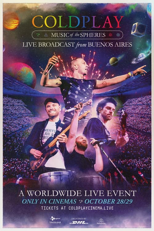 ملصق فيلم Coldplay: Music of the Spheres - Live Broadcast from Buenos Aires (2022)