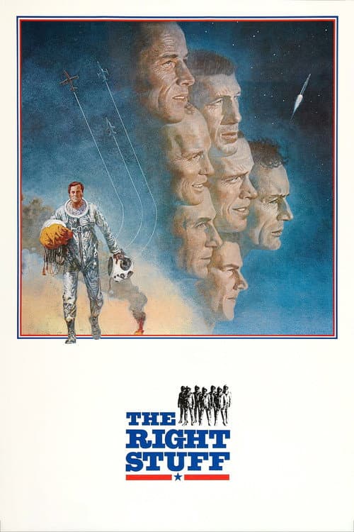 The Right Stuff (1983) movie poster