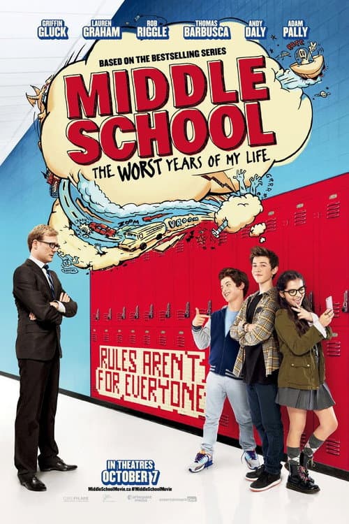 ملصق فيلم Middle School: The Worst Years of My Life (2016)