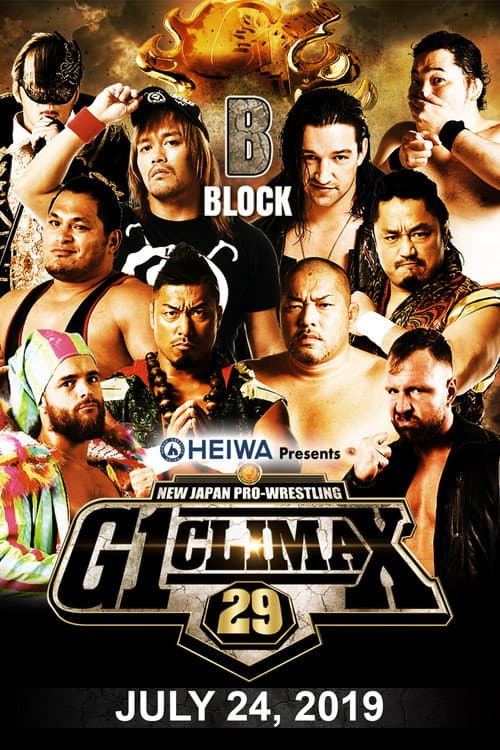 Affiche du film NJPW G1 Climax 29: Day 8 (2019)