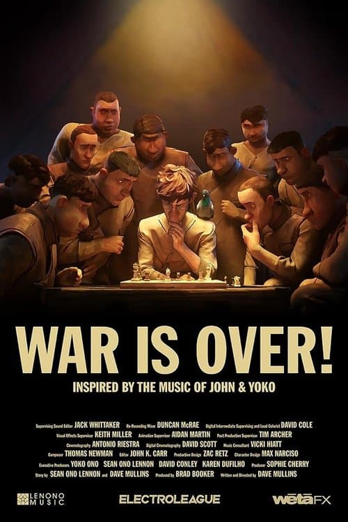 ملصق فيلم WAR IS OVER! Inspired by the Music of John & Yoko (2023)