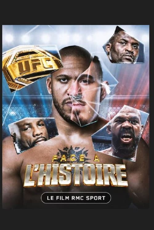 Affiche du film Gane Vs Aspinall "Face a l'histoire" le film avant le combat (2025)