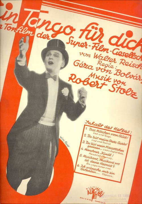 Ein Tango für Dich (1930) movie poster