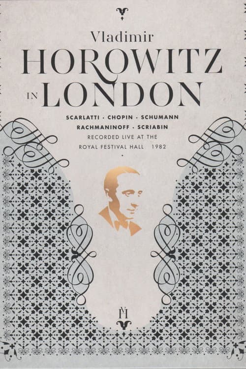 Affiche du film Horowitz in London (1982)
