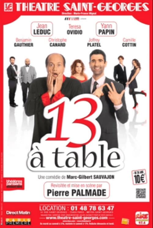 Affiche du film Treize à table (2012)