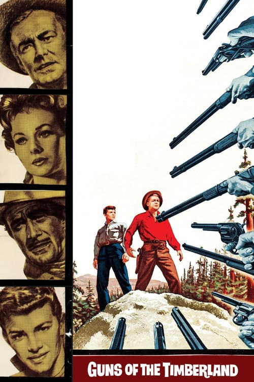 Guns of the Timberland (1960) movie poster