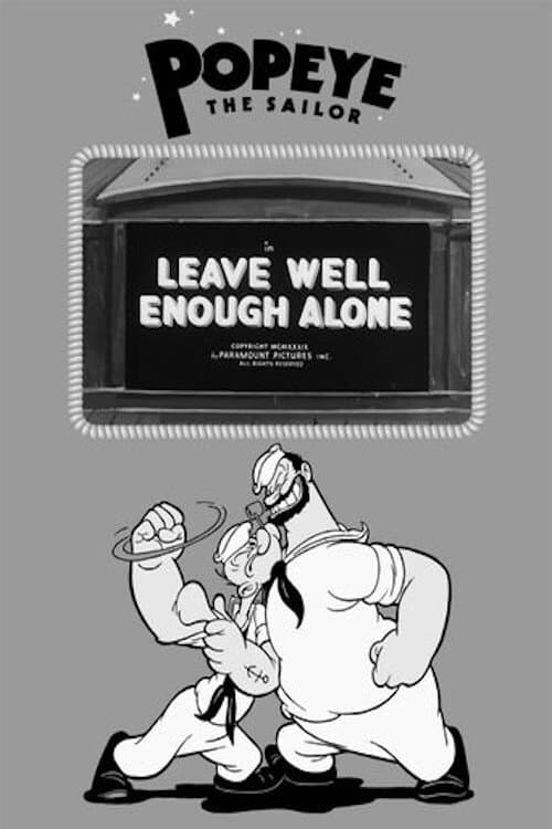 ملصق فيلم Leave Well Enough Alone (1939)