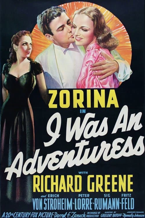 ملصق فيلم I Was an Adventuress (1940)