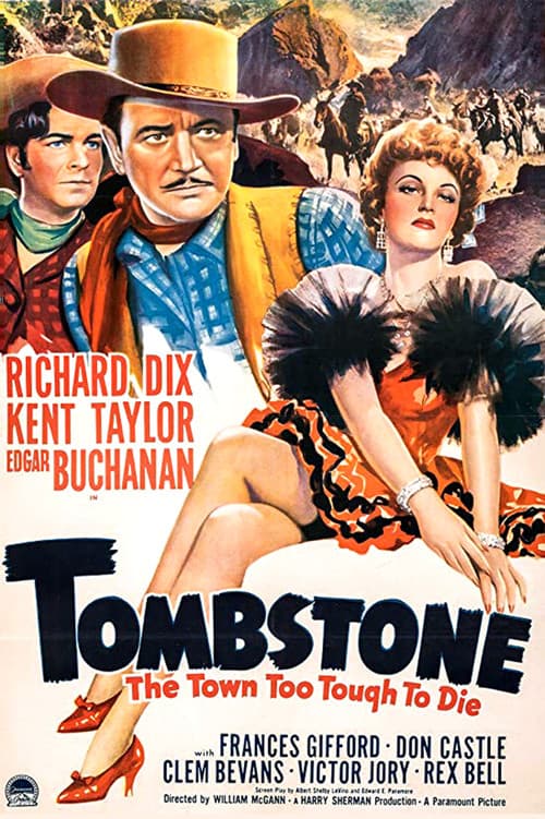 Tombstone: The Town Too Tough to Die (1942) movie poster