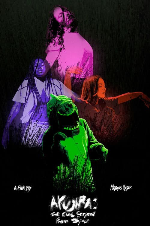 Affiche du film Akujira: The Evil Serpent from Space (2025)