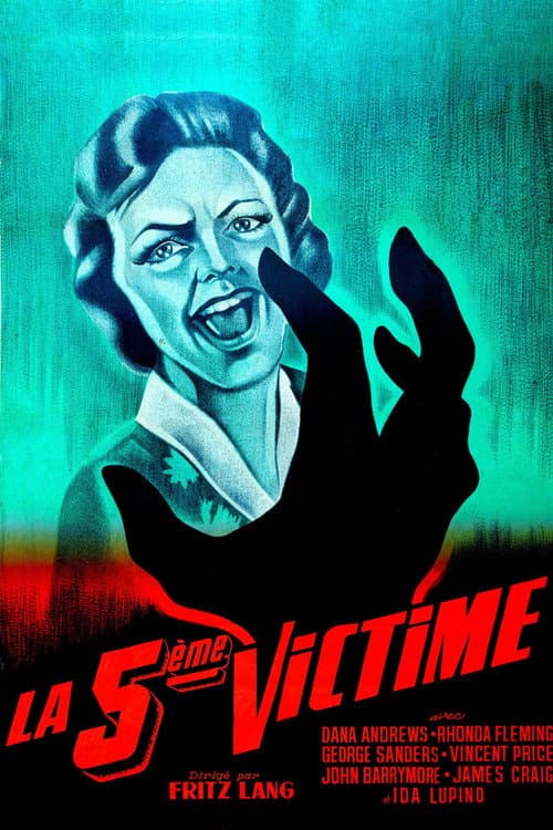 Affiche du film While the City Sleeps (1956)