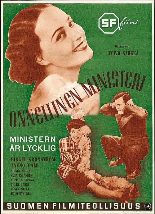 ملصق فيلم Onnellinen ministeri (1941)