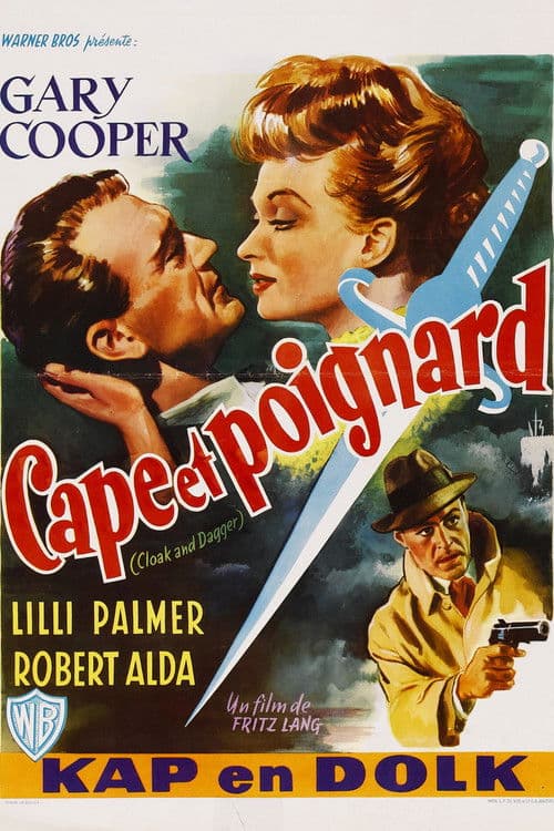 Affiche du film Cloak and Dagger (1946)
