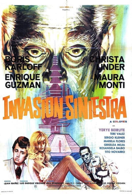 Affiche du film Invasión Siniestra (1971)