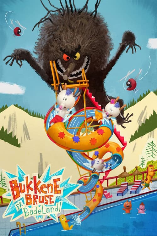 Affiche du film Bukkene Bruse på badeland (2023)