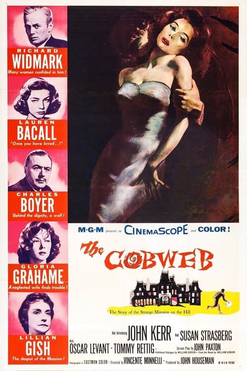 The Cobweb (1955) movie poster