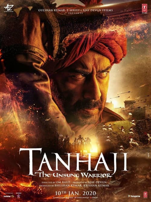 Affiche du film तानाजी: द अनसंग वॉरियर (2020)