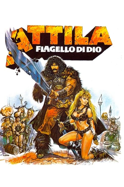 Affiche du film Attila flagello di Dio (1982)