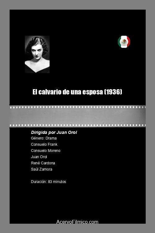 Affiche du film El calvario de una esposa (1936)