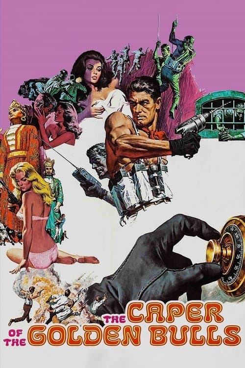 ملصق فيلم The Caper of the Golden Bulls (1967)