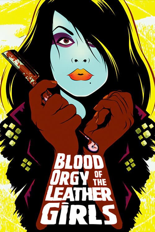 ملصق فيلم Blood Orgy of the Leather Girls (1988)