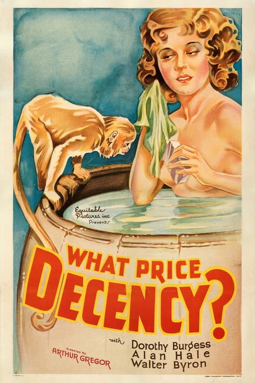 ملصق فيلم What Price Decency (1933)