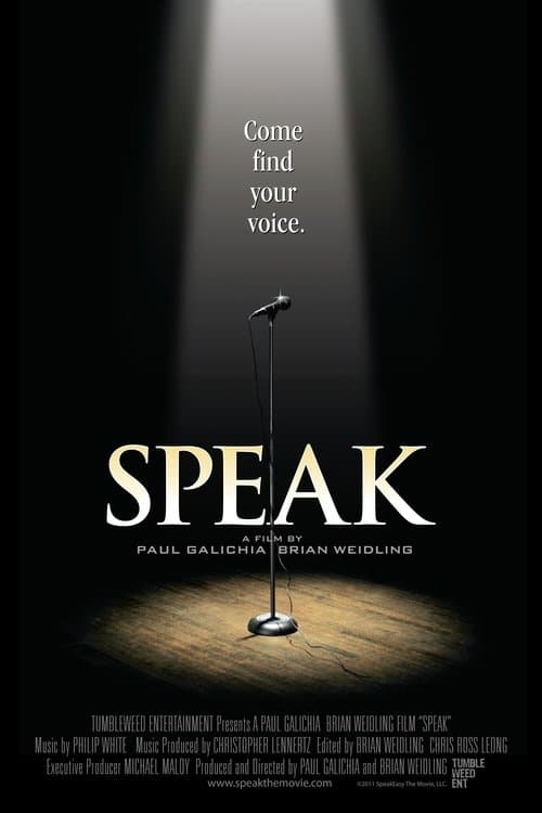 Speak (2012) movie poster