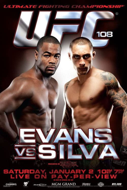 ملصق فيلم UFC 108: Evans vs. Silva (2010)