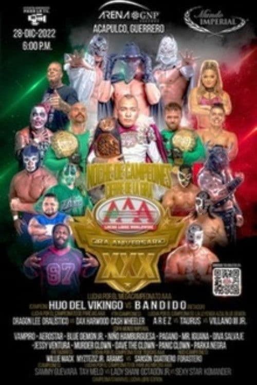 AAA Gira Aniversario XXX - Noche De Campeones (2022) movie poster