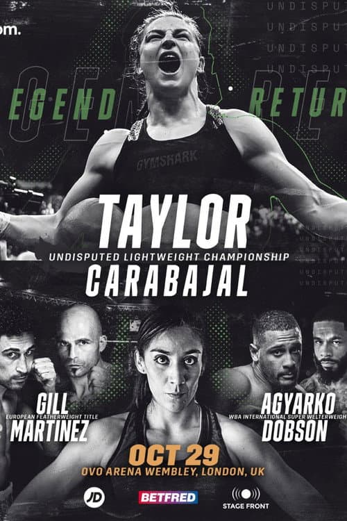 Katie Taylor vs. Karen Elizabeth Carabajal (2022) movie poster