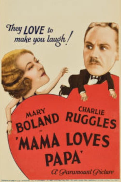 Affiche du film Mama Loves Papa (1933)